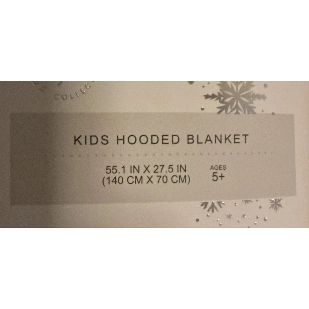 Festive Voice Kids Hooded Dino Blanket,‎ 55.1